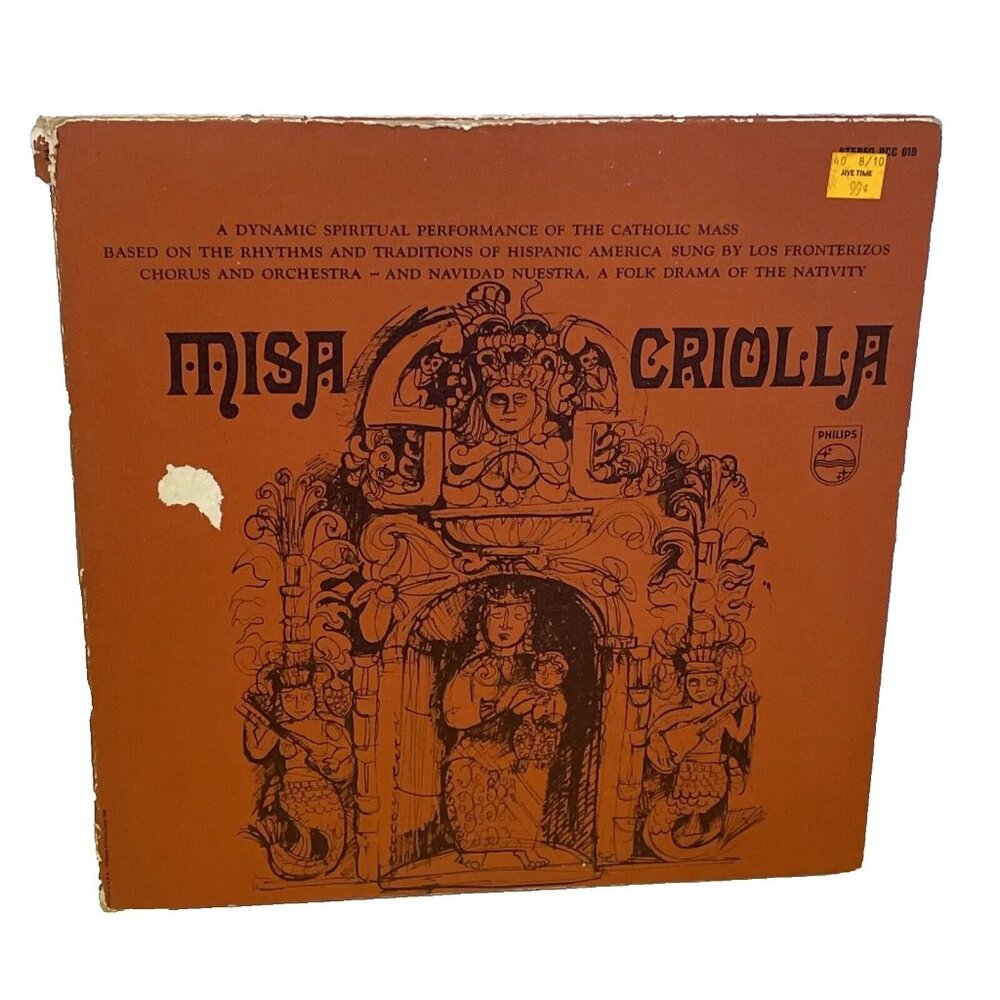 Misa Criolla (Vinyl, 1965) Philips PCC-619 VG+ LP Record Album